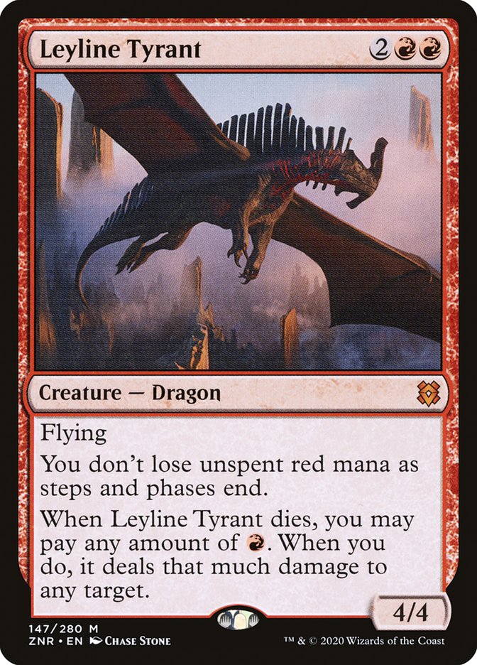 Leyline Tyrant [Zendikar Rising] 