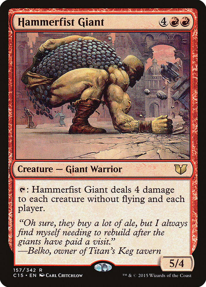 Hammerfist Giant [Commander 2015] 