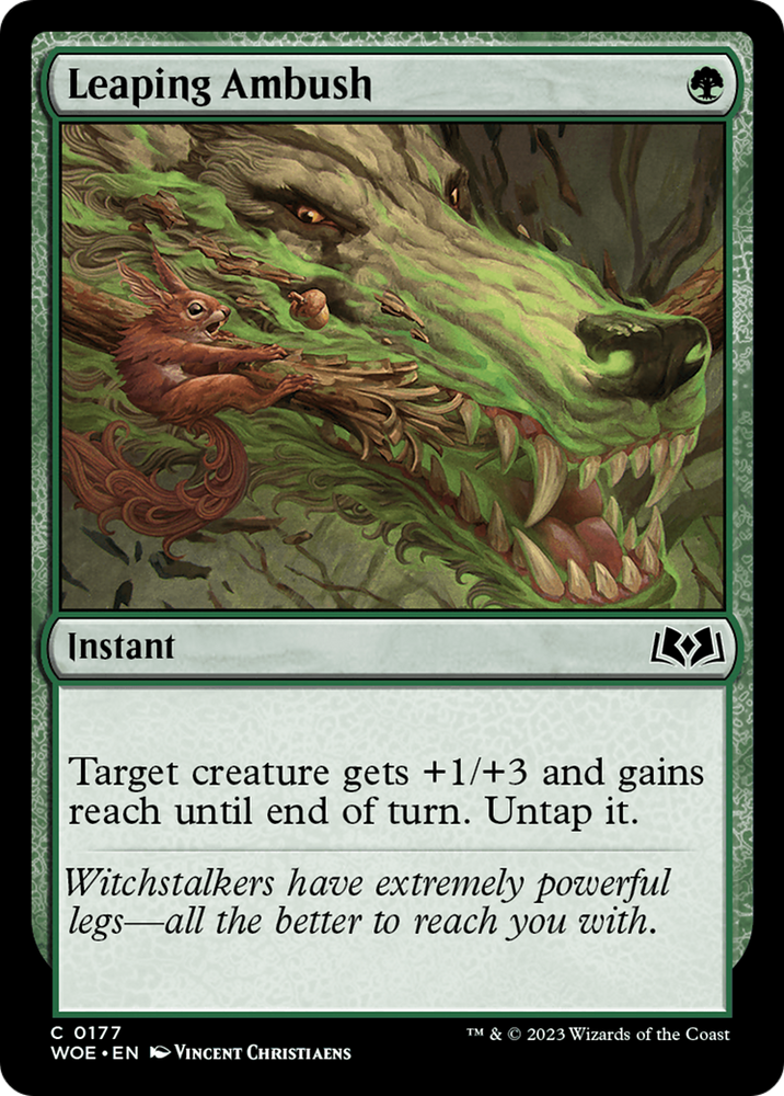 Leaping Ambush [Wilds of Eldraine] 