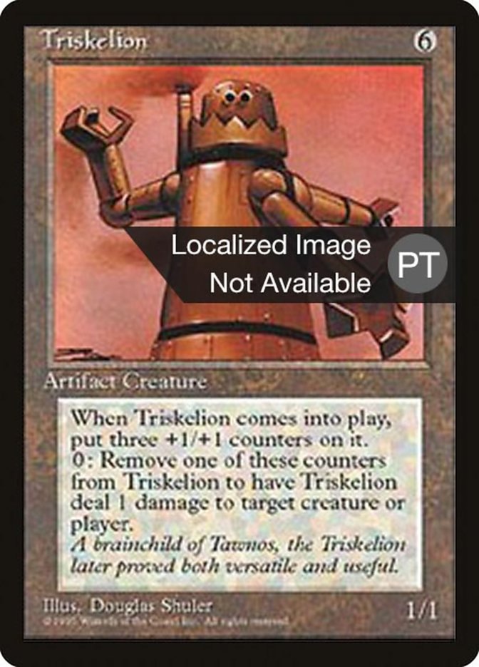 Triskelion [Fourth Edition (Foreign Black Border)] 