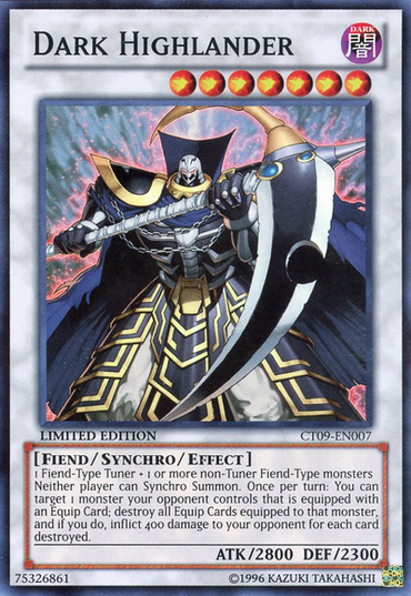 Dark Highlander [CT09-EN007] Super Rare 