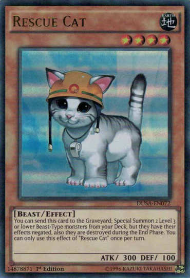 Rescue Cat [DUSA-EN072] Ultra Rare 
