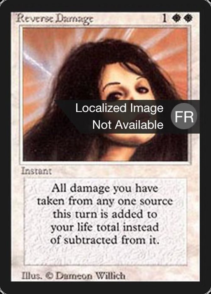 Reverse Damage [Foreign Black Border] 