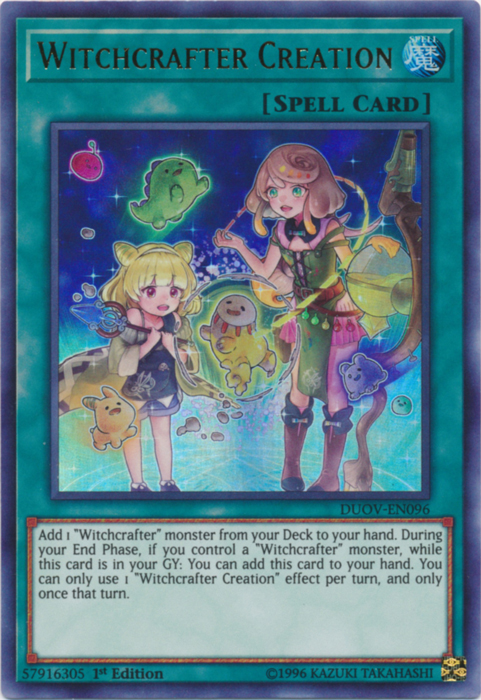 Witchcrafter Creation [DUOV-EN096] Ultra Rare 