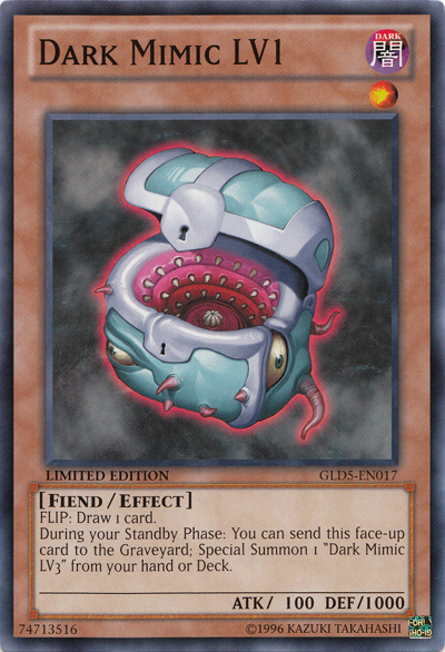 Dark Mimic LV1 [GLD5-EN017] Common 