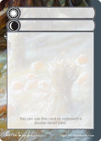 Helper Card (6/9) [Innistrad: Midnight Hunt Tokens] 