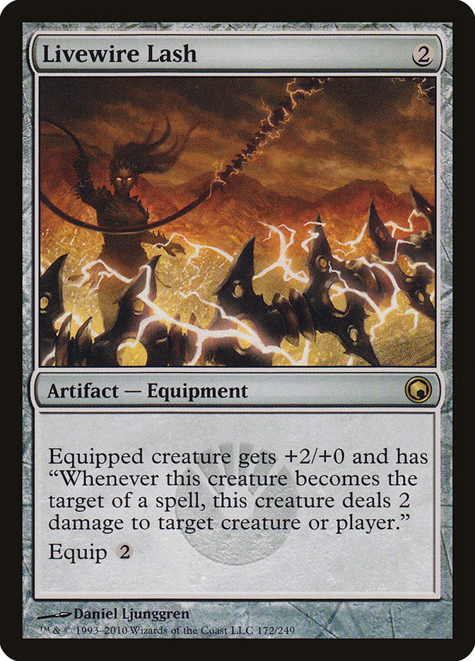 Livewire Lash [Scars of Mirrodin] 