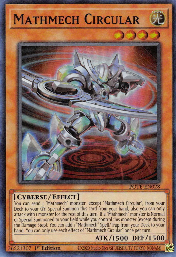 Mathmech Circular [POTE-EN028] Super Rare 
