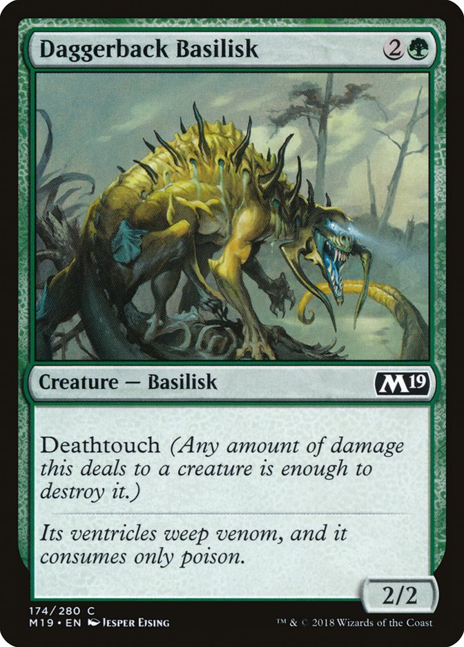 Daggerback Basilisk [Core Set 2019] 