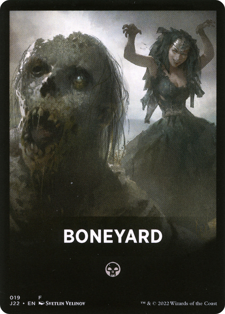 Boneyard Theme Card [Jumpstart 2022 Front Cards] 