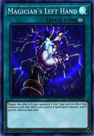 Magician's Left Hand [INCH-EN058] Super Rare 