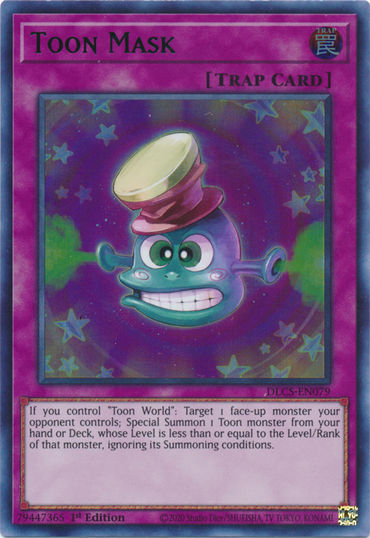 Toon Mask (Purple) [DLCS-EN079] Ultra Rare 