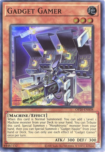 Gadget Gamer [OP20-EN008] Super Rare 