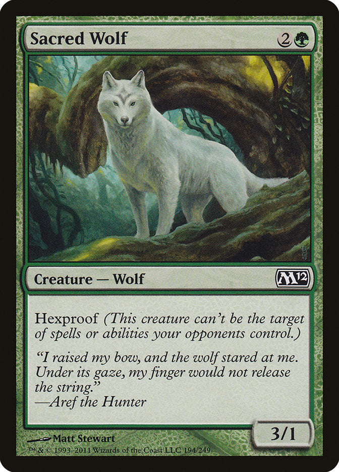 Sacred Wolf [Magic 2012] 