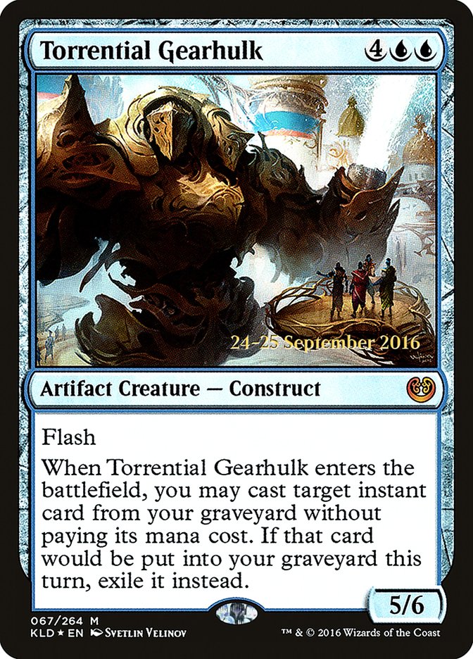 Torrential Gearhulk [Kaladesh Prerelease Promos] 