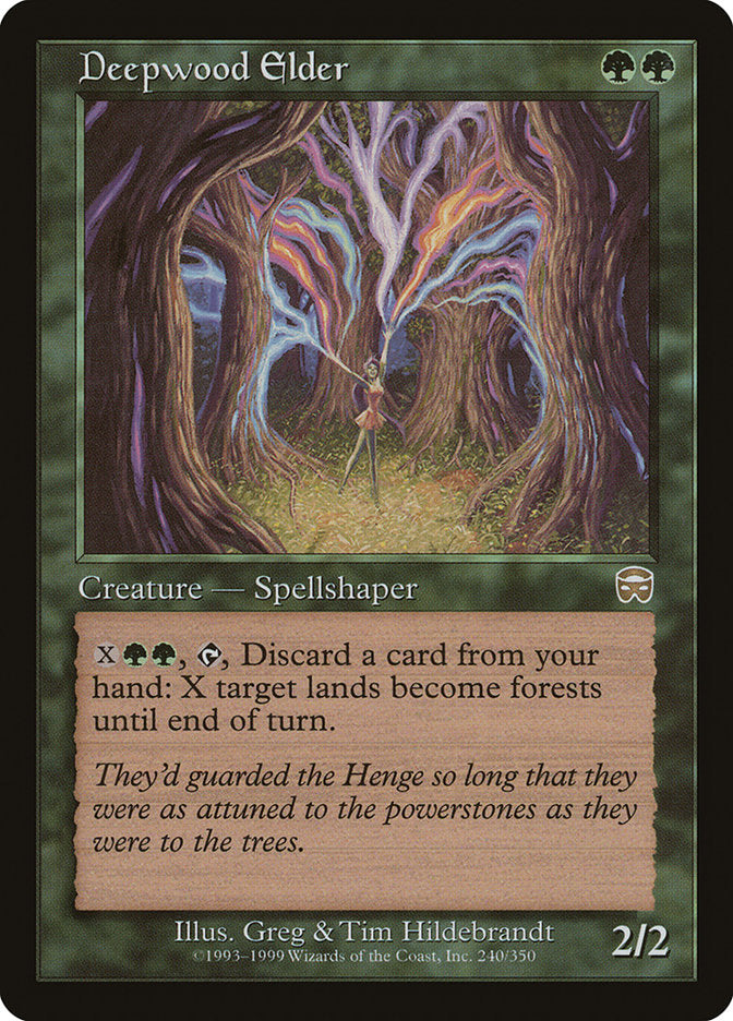 Deepwood Elder [Mercadian Masques] 
