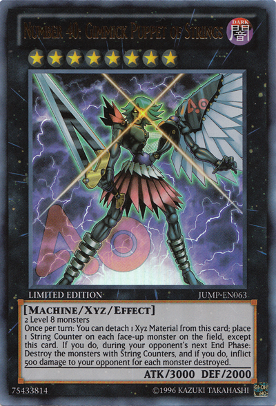 Number 40: Gimmick Puppet of Strings [JUMP-EN063] Ultra Rare 
