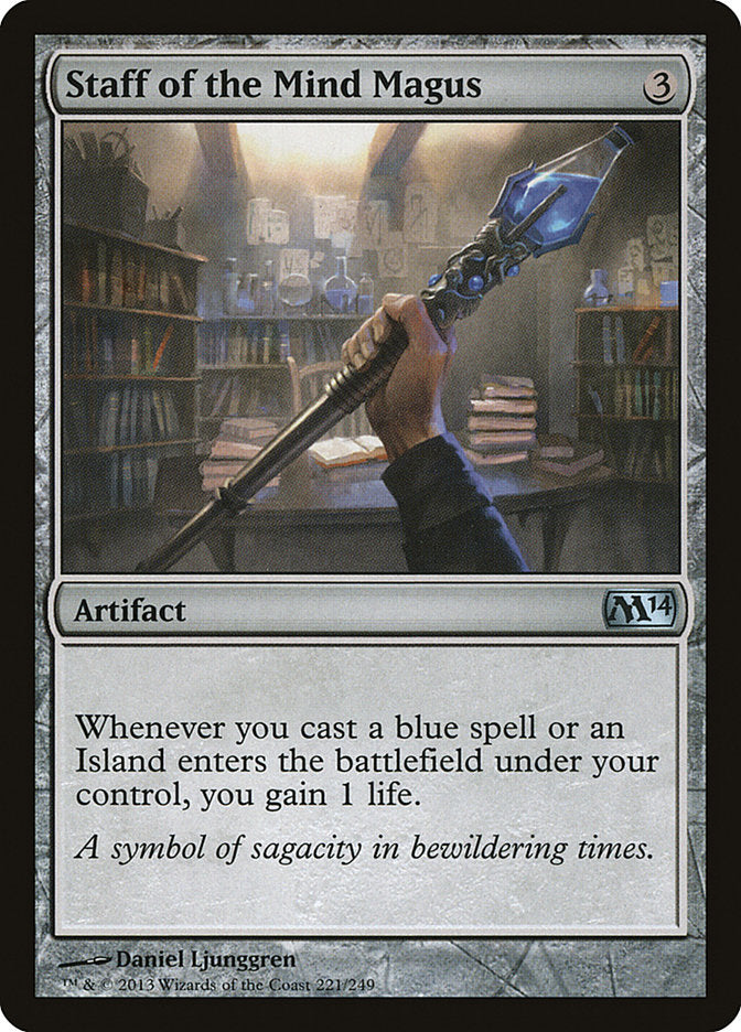 Staff of the Mind Magus [Magic 2014]