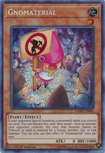 Gnomaterial [DANE-EN000] Secret Rare 