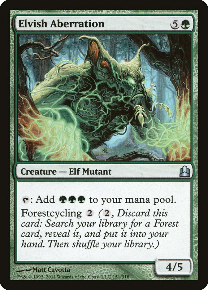 Elvish Aberration [Commander 2011] 