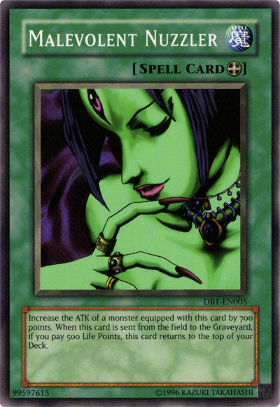 Malevolent Nuzzler [DB1-EN005] Common 