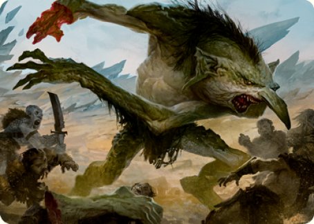 Troll Art Card [Dungeons & Dragons: Adventures in the Forgotten Realms Art Series] 