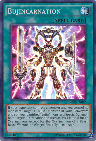 Bujincarnation [AP06-EN012] Super Rare 