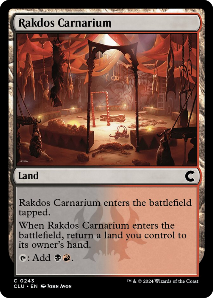 Rakdos Carnarium [Ravnica: Clue Edition] 