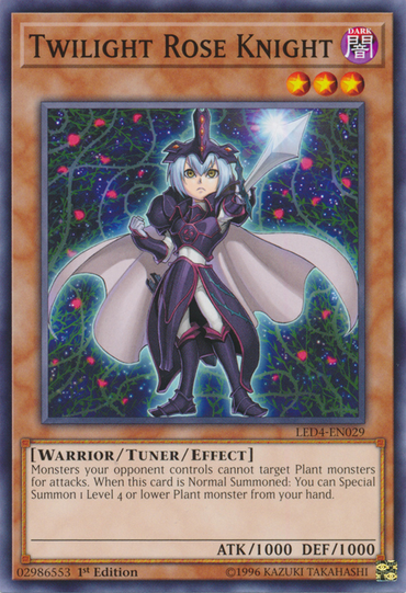Twilight Rose Knight [LED4-EN029] Common 