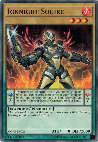 Igknight Squire [CORE-EN026] Common 