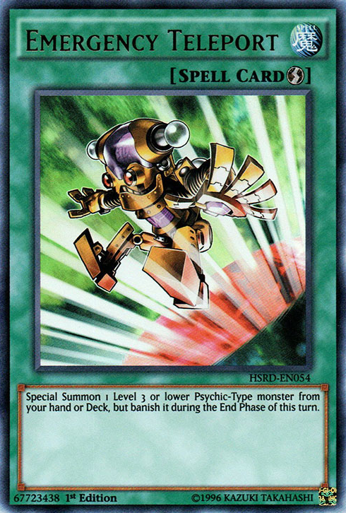 Emergency Teleport [HSRD-EN054] Ultra Rare 