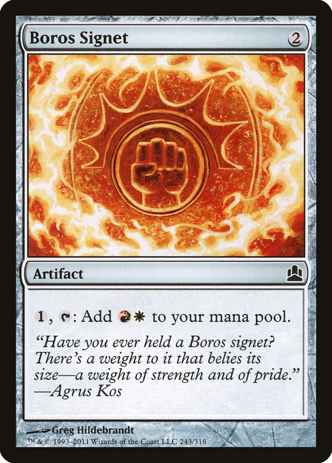 Boros Signet [Commander 2011] 