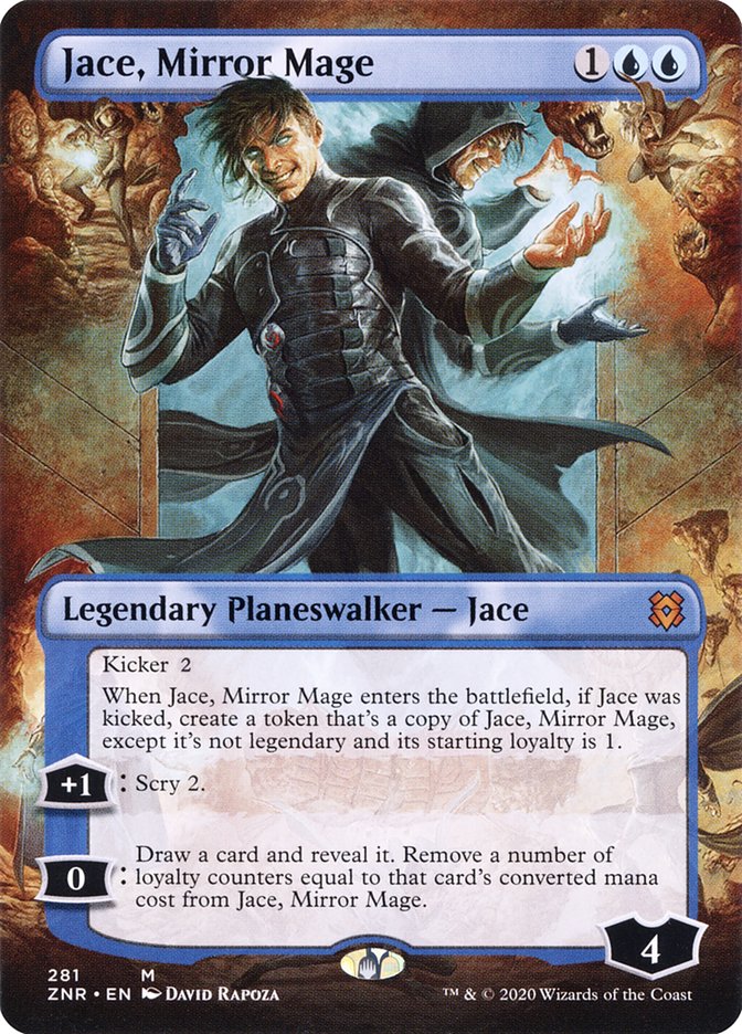 Jace, Mirror Mage (Borderless) [Zendikar Rising] 