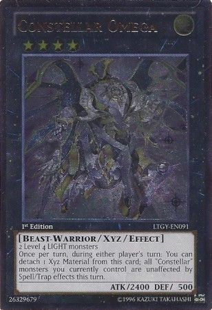 Constellar Omega [LTGY-EN091] Ultimate Rare 