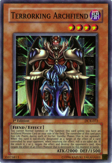 Terrorking Archfiend [DCR-072] Super Rare 