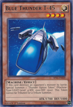 Blue Thunder T-45 [BP03-EN039] Rare 