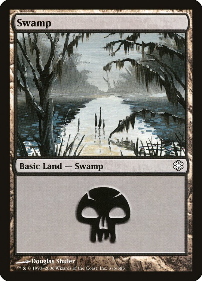 Swamp (375) [Coldsnap Theme Decks] 