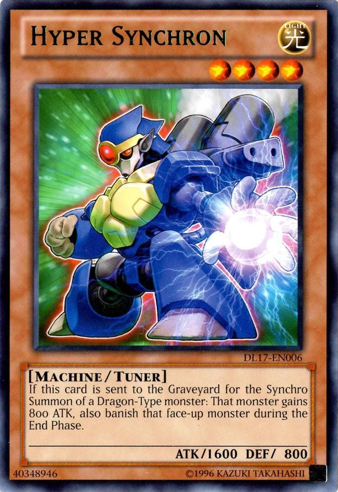 Hyper Synchron (Green) [DL17-EN006] Rare 