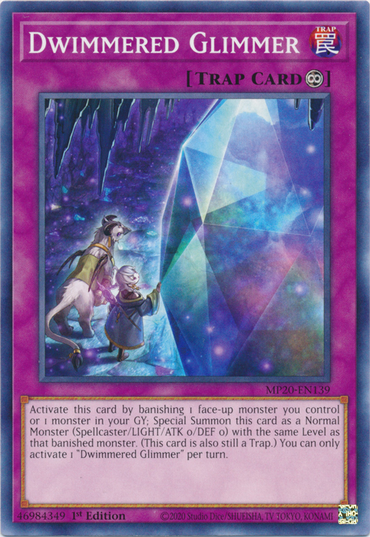 Dwimmered Glimmer [MP20-EN139] Common 