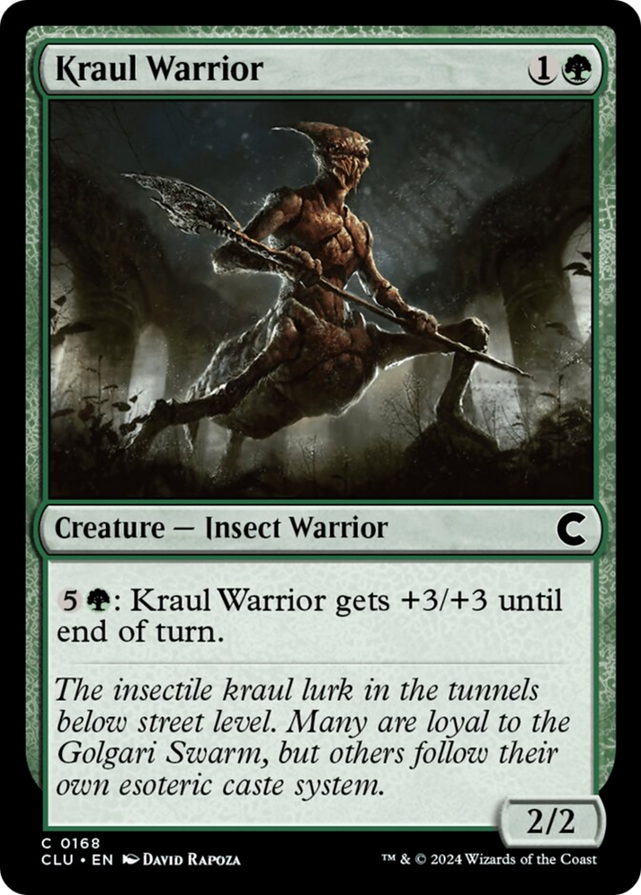 Kraul Warrior [Ravnica: Clue Edition] 