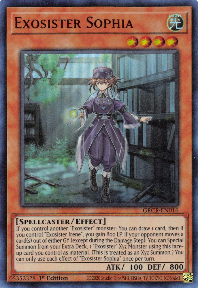 Exosister Sophia [GRCR-EN016] Ultra Rare 