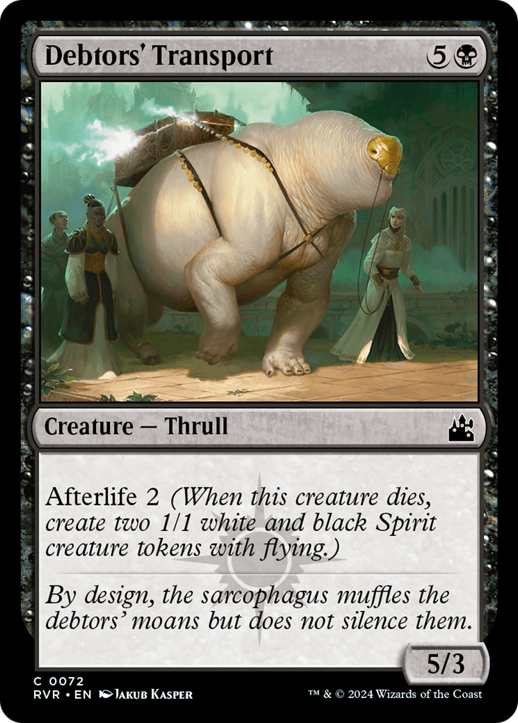 Debtors' Transport [Ravnica Remastered]