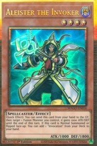 Aleister the Invoker (Alternate Art) [MAGO-EN016] Gold Rare 