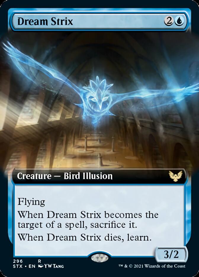 Dream Strix (Extended Art) [Strixhaven: School of Mages]