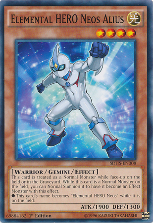 Elemental Hero Neos Alius [SDHS-EN008] Common 