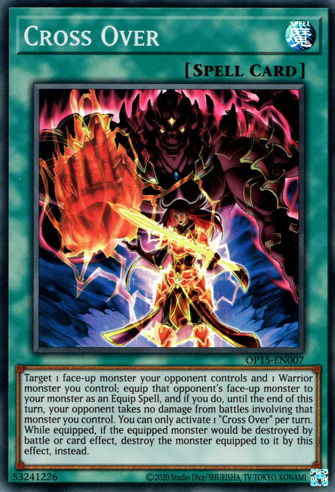 Cross Over [OP15-EN007] Super Rare 