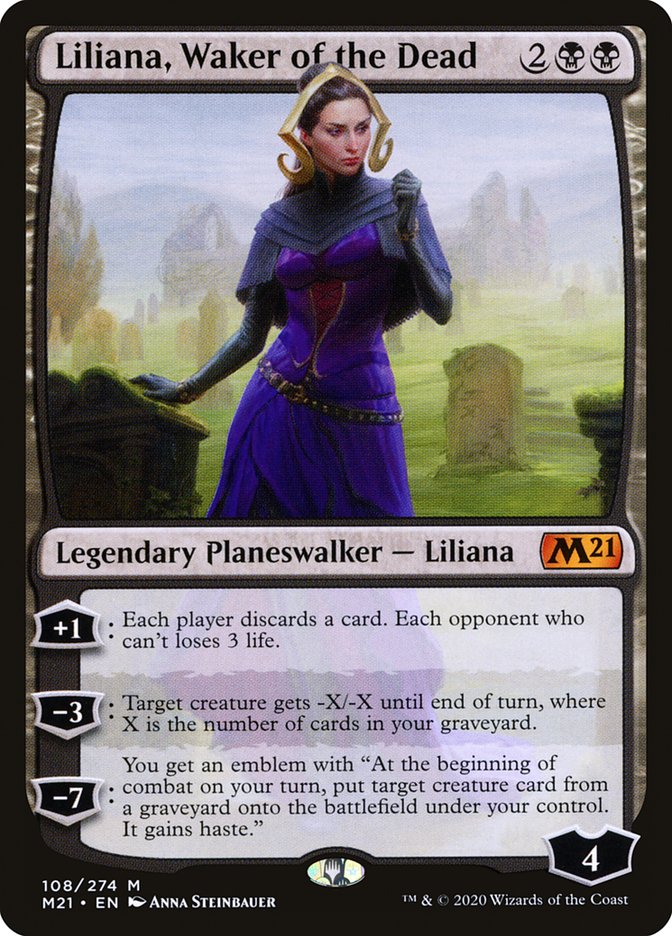 Liliana, Waker of the Dead [Core Set 2021] 