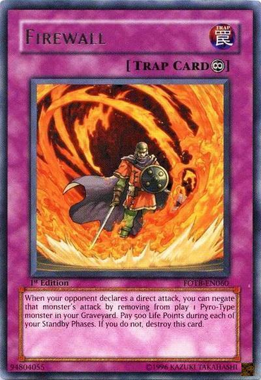 Firewall [FOTB-EN060] Rare 