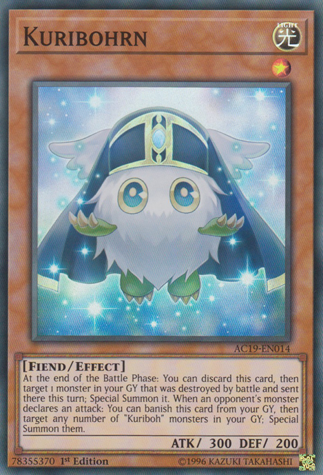 Kuribohrn [AC19-EN014] Super Rare 