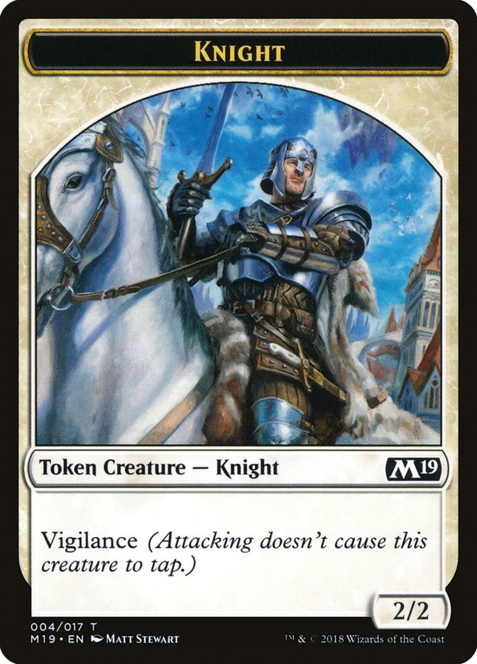 Knight Token [Core Set 2019 Tokens] 